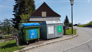 Containerstandplatz Volksschule Dreßlen