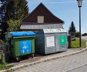 Containerstandplatz Volksschule Dreßlen