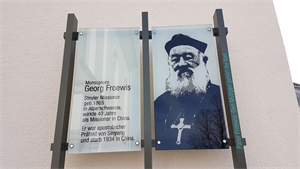 Gedenkstätte an Pater Georg Fröwis